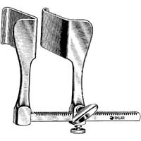 Tuffier Rib Spreader, 2in x 1-3/4in Blades w/ 6-1/2in Spread