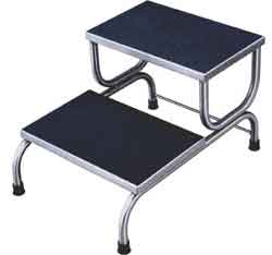 Non-Slip Double Step Footstool