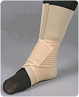 Two Strap Neoprene Ankle Support - Large