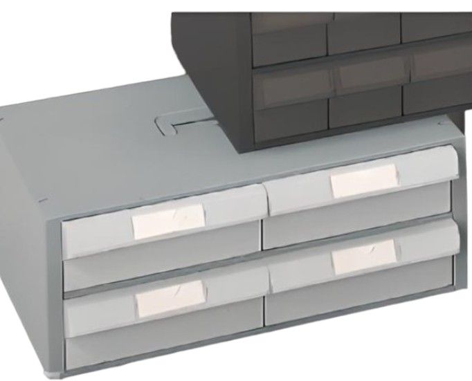 Two Tier Cassette w/ 4 - 7in Wide Bins