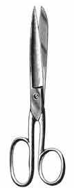 USA Pattern Gauze Shears, 8 in