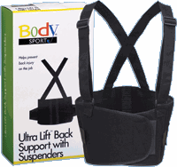 Ultra Lift Back Support Suspenders 3X-Large