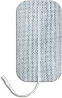 White Fabric Back Electrodes - 4in x 7in Rectangle