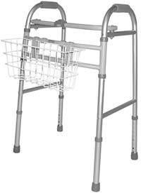 Walker Basket Option Single Release Adult Walker