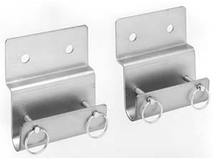 Wall-Mount Brackets for Basket Stretchers