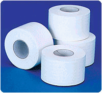 White Cloth Adhesive Medical Tape - 2in 10 yds