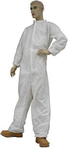 White Light Weight Coveralls