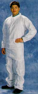 White SMS Coverall