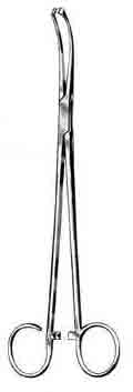 Whites Tonsil Seizing Forceps, 1 Open Ring, 7in