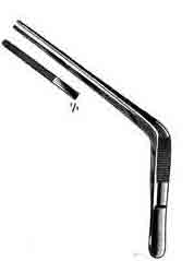 Wilde Nasal Dressing Forceps 7in