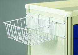 Wire Basket Accessory for MDP Style Carts