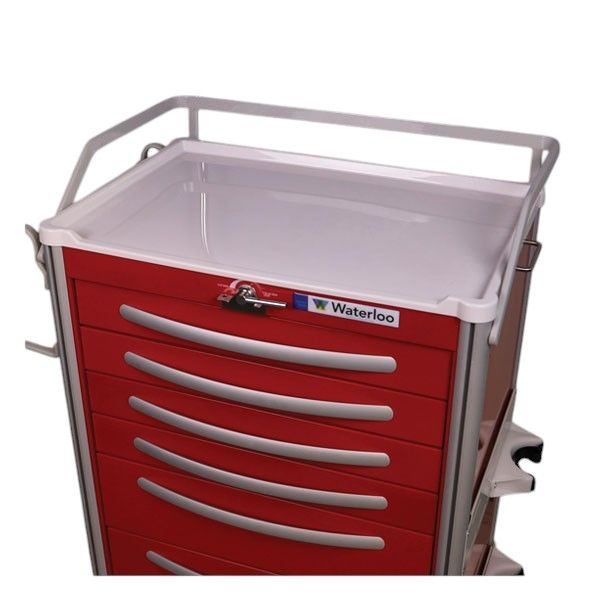 Aluminum Cart Wrap-Around Railing Accessory