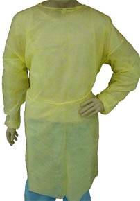 Light Weight Polypropylene Isolation Gown