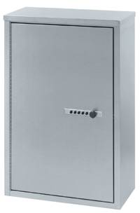 Large Double Door Stainless Steel Narcotic Cabinet