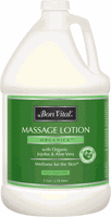 Organic Massage Body Lotion - Gallon