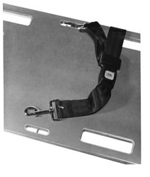 Speed Clip and Restraint Straps for EMS Backboard