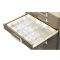 Medical Accessory 3in Full Drawer Tray w/ 3 Rails & 16 Dividers