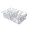 5in MedStor Max Wire Basket w/1 Short & 1 Long Divider
