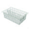8in MedStor Max Wire Basket w/ 1 Long Divider