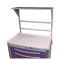 Steel/Aluminum Standard Cart Flat Rail Mounted Shelf Accessory