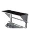 Steel Wide Cart Flat Rail Mounted Shelf