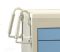 Medical Cart Accessory Twin Push Handle Set