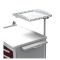 Aluminum Cart Full Swivel Monitor Shelf Accessory