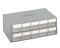 Two Tier Cassette w/ 10 - 3in Wide Bins