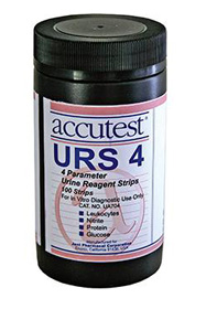 4 Parameter Urine Reagent Strips